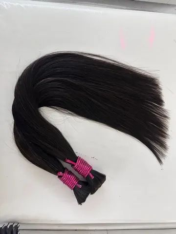 Cabelos humanos/liso de 65 cm  - Foto 2