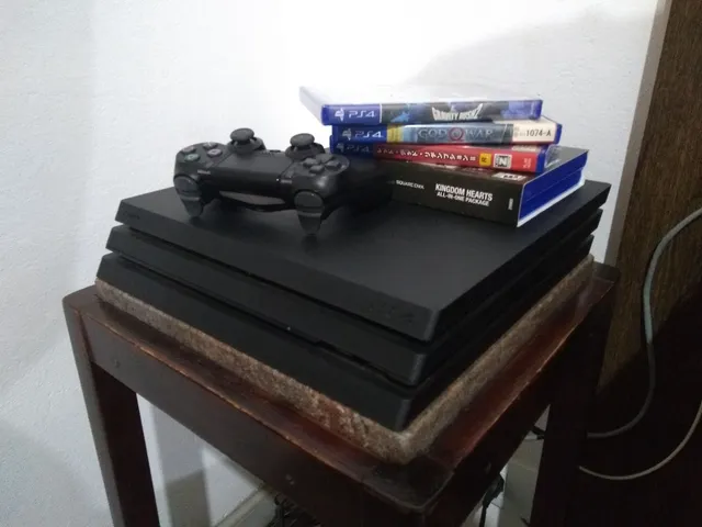 Console PlayStation 4 Fat 500GB PS4 Sony (Seminovo) - Machado