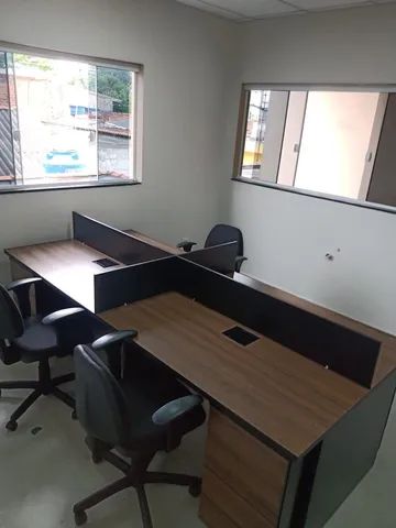 ESTAÇÃO DE TRABALHO RETA NOVA 4 POSIÇÕES***LEIA A DESCRIÇÃO****