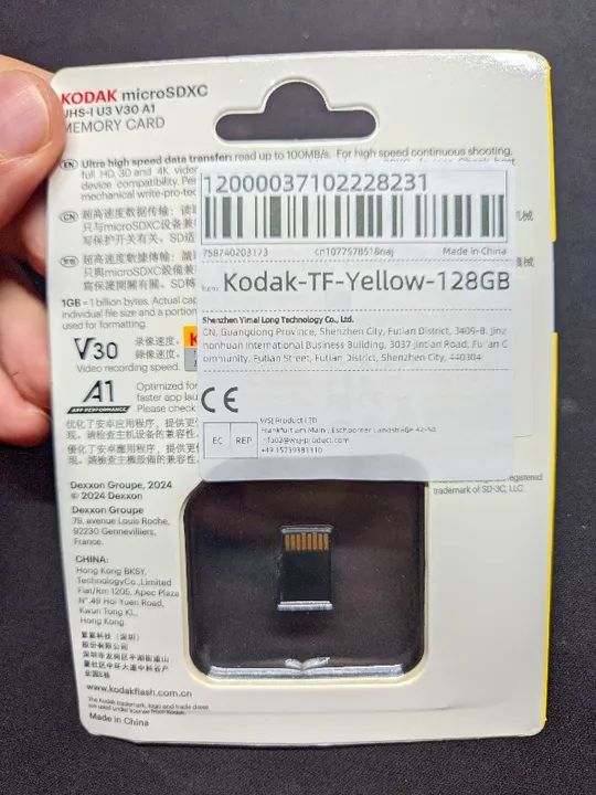 Cartao de Memoria Micro SD Kodak 128gb - Foto 2