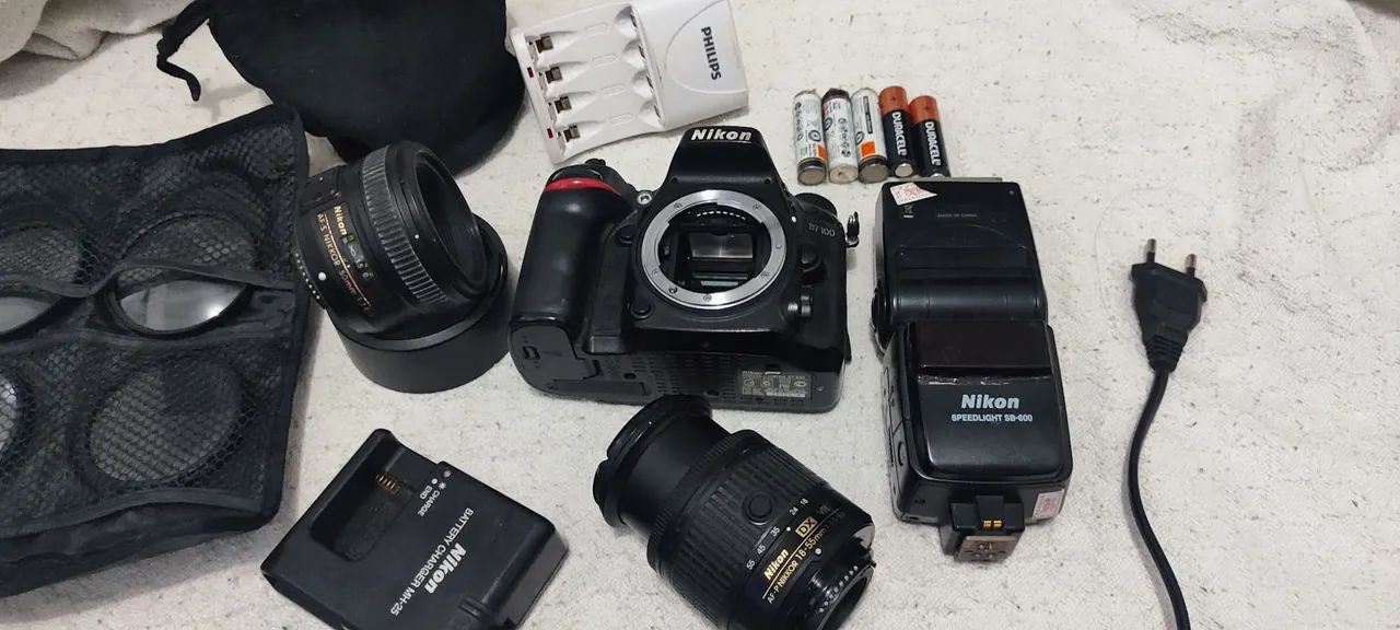 Câmera Nikon 7100  e Acessório.Urgente! - Foto 2