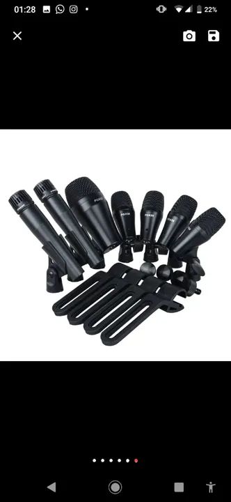 Kit de microfones shure  - Foto 2