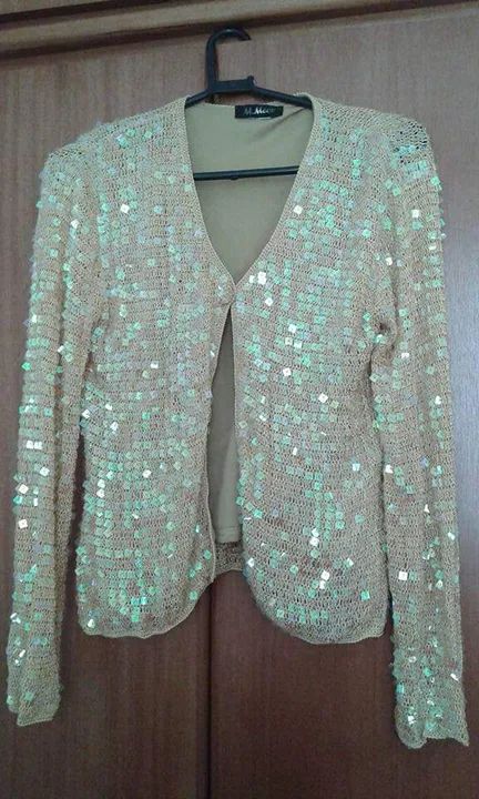 Casaco de Paetê Feminino