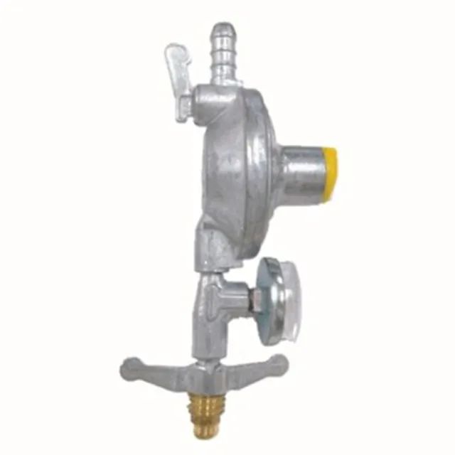 chave registro regulador fogão a gas c/manometro iargas 2000/06b 2kg  0400149 - Foto 2