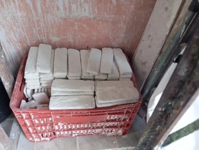 Tijolinhos de gesso 3d