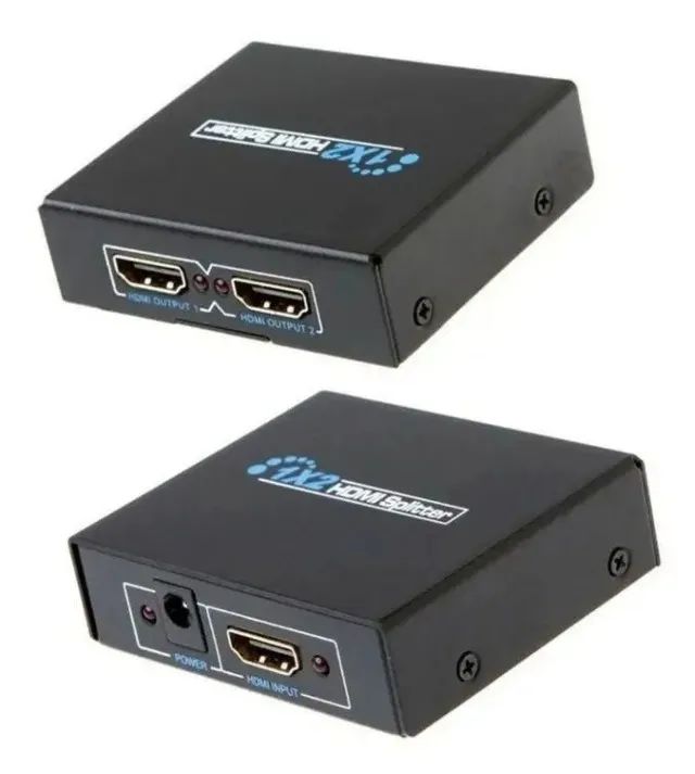 Splitter Hdmi 2 Portas It-Blue 1080P Versão 1.4 It-Blue  Le-4132 Loja Coimbra Computadores - Foto 2