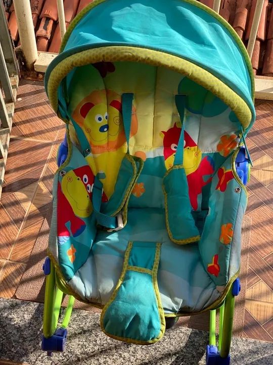 Cadeirinha de balanço para bebê - ótima para o desenvolvimento - Foto 4