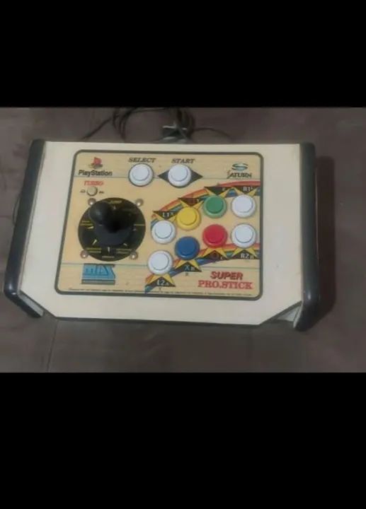 Controle Arcade MAS Multi Arcade System SUPER PRO STICK EUA para PS1 e PS2 - Foto 3