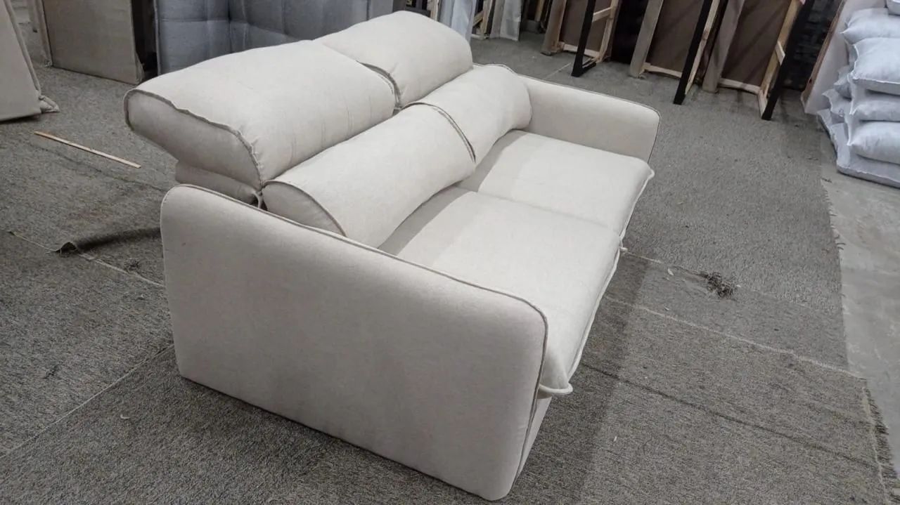 Sofás novos slim ou com porta copos, o que vc precisa eu tenho vem ver - Foto 5