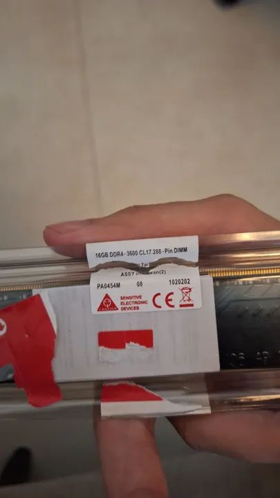 Memória RAM HyperX Fury DDR4 8GB 3600MHz - Foto 2