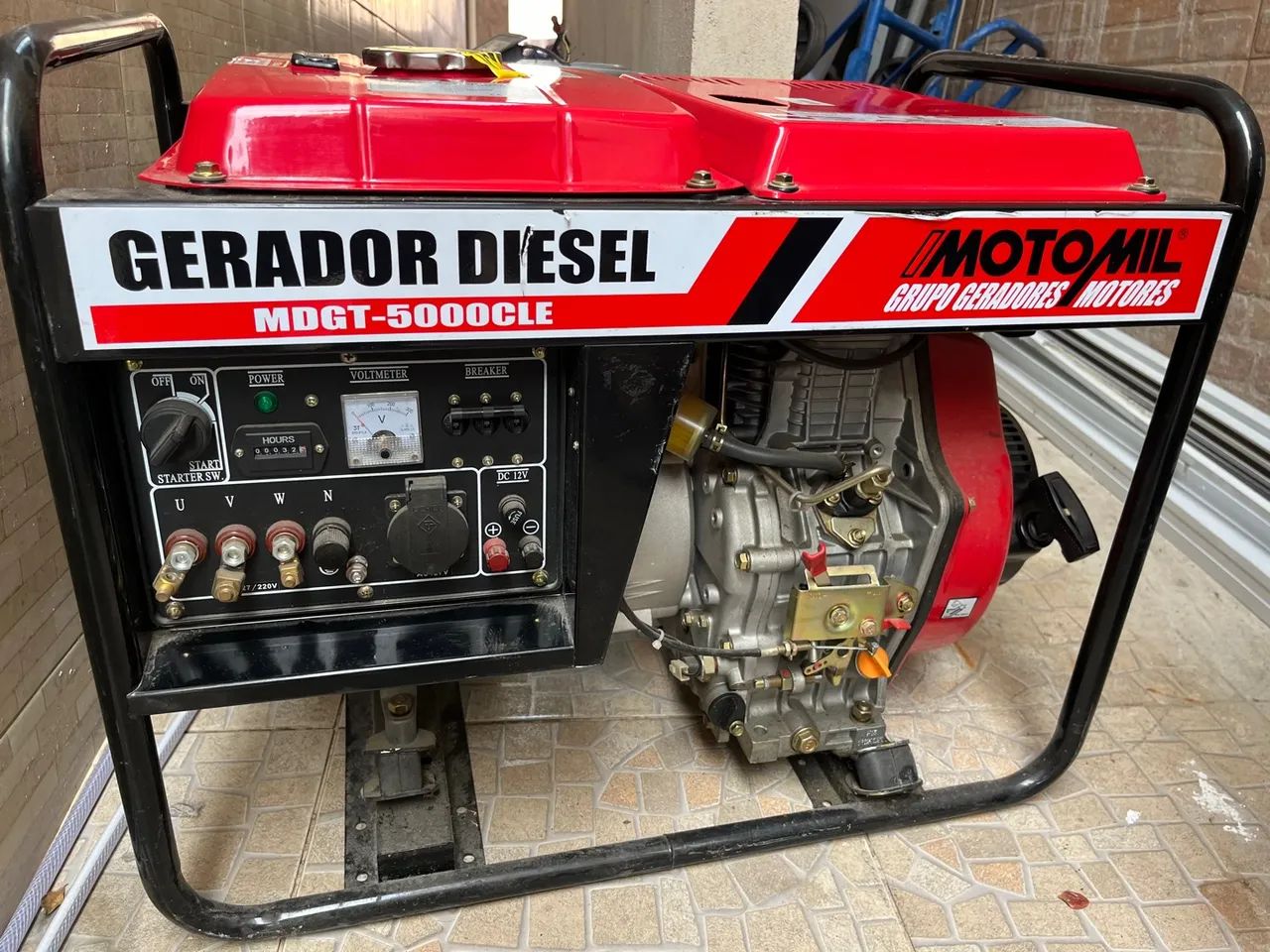 Gerador Diesel MDGT-5000CLE MotoMil