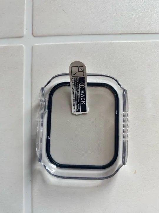 Capa com película para Smartwatch 45 mm - Proteção Total - Foto 2