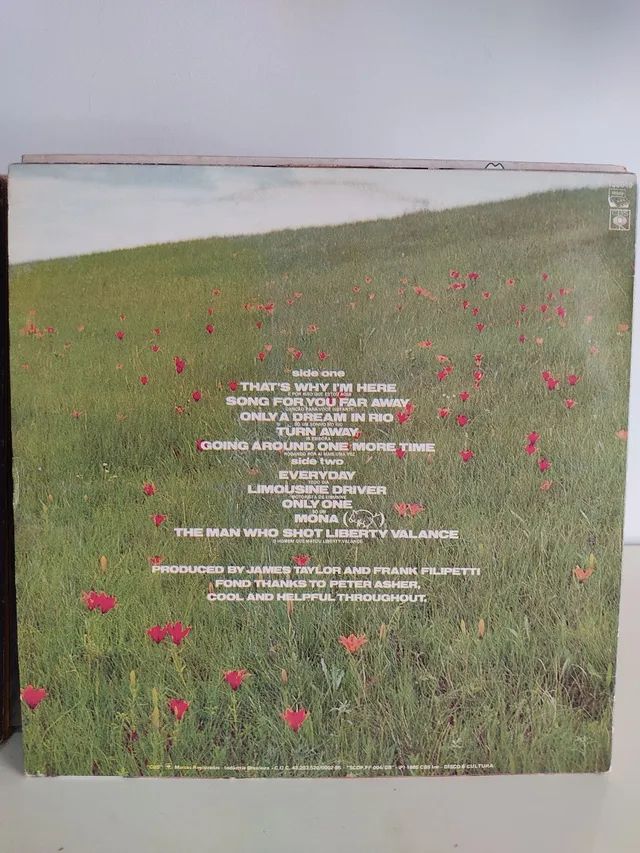 LP disco vinil James Taylor - That's Why i'm here 1985 - Foto 2