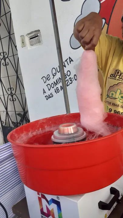 Carrinho de pipoca e algodão doce ao vivo - Foto 5