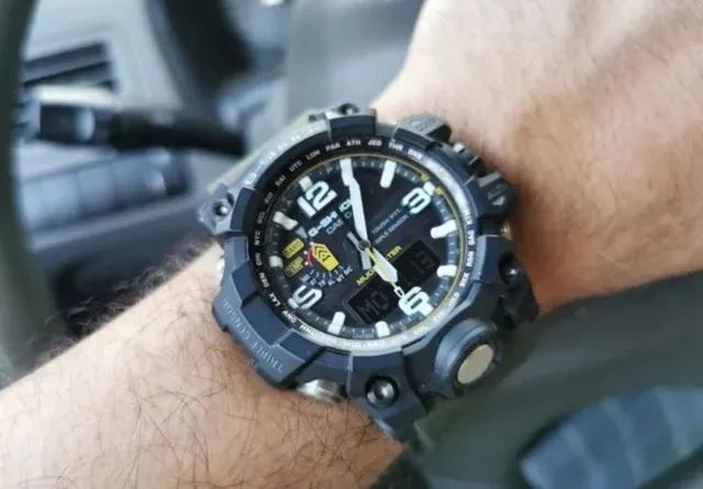 Casio G Shock Mudmaster Gwg 1000 1a3dr ORIGINAL solar safira