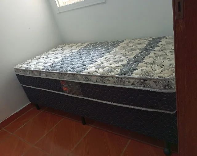 Cama Box + Colchão Castor Solteiro 3 meses de uso. - Foto 5