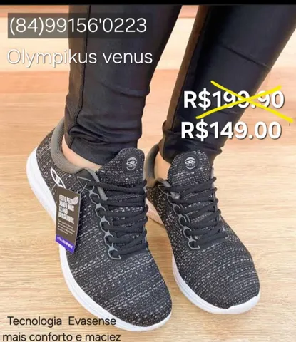 PROMOÇÃO TÊNIS ORIGINAL OLYMPIKUS VÊNUS FEMININO +BRINDE!