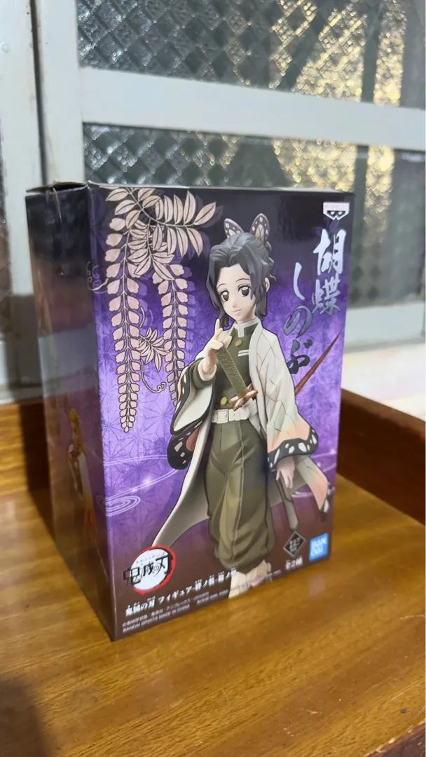 Figura Demon Slayer -  Shinobu kocho  -  Banpresto -  Q Posket -  15cm