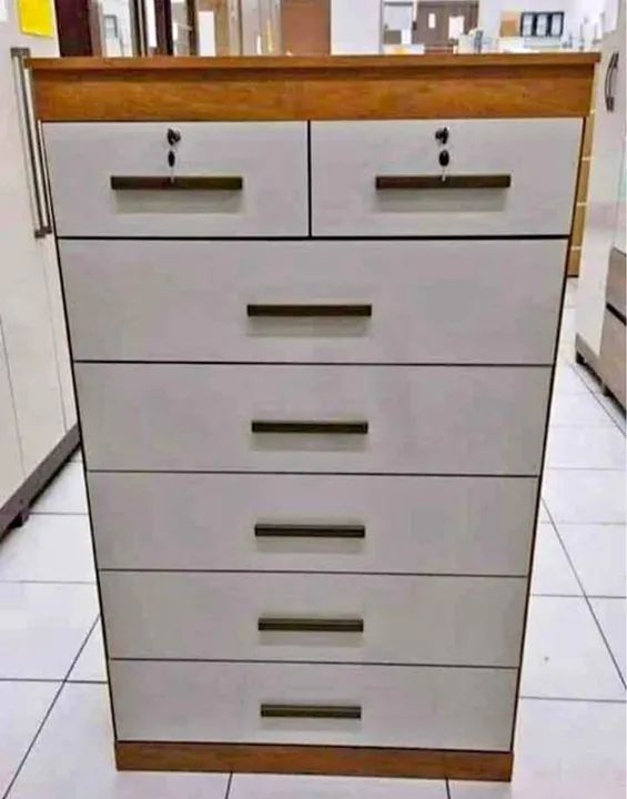 Cômoda 7 gavetas com chave / entrega imediata  - Foto 3