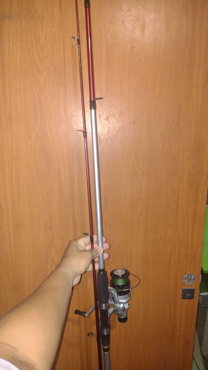 Conjunto Vara de Pescar e Reel Argo 4000 - Foto 2
