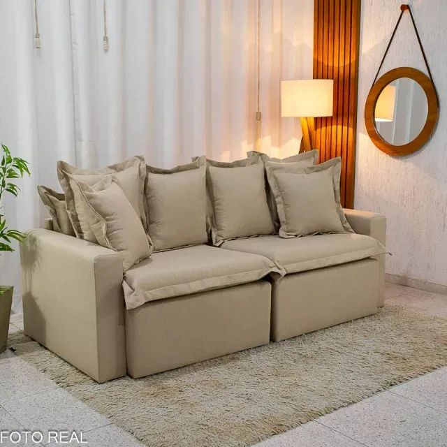 Novidade em estoque!! Sofá Retrátil e Cama Torino 2.10m - Foto 4