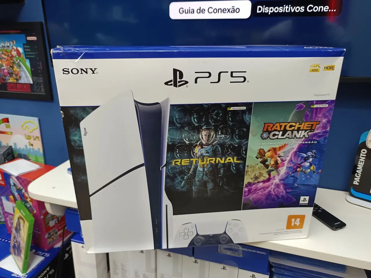 Playstation 5 semi novo Caixa - Foto 4