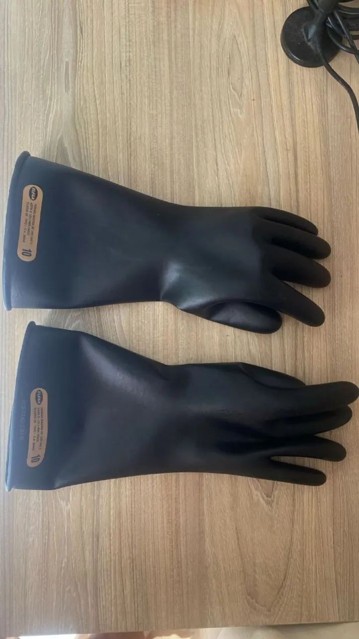 Luvas de Segurança para Proteção Elétrica - Diversos Tamanhos - Foto 5