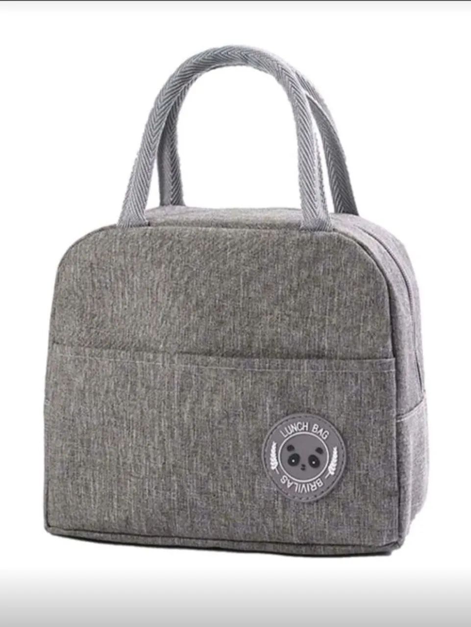 Bolsa térmica lancheira de mão Bolsa Portátil Com Isolamento Térmico - Foto 4