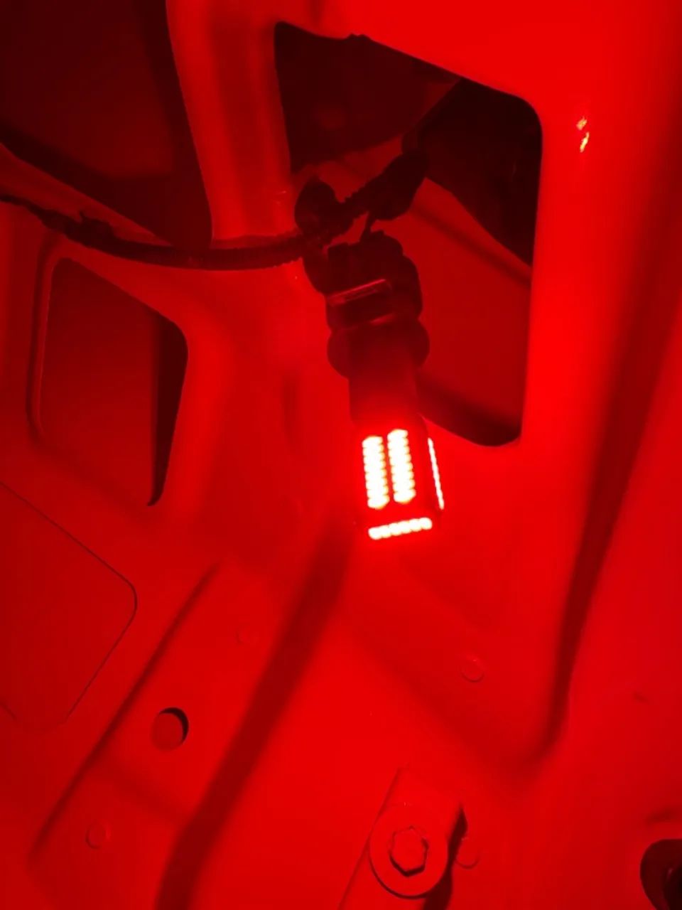 Led T10 T15 Alta Potencia Vermelho Lanterna Traseiro AILEO - Foto 3