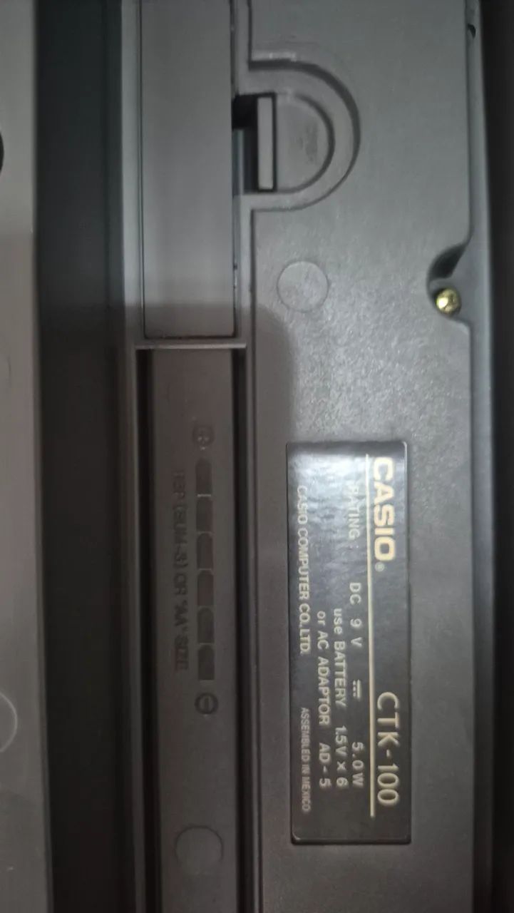 Teclado Casio CTK 100 novinho  - Foto 6