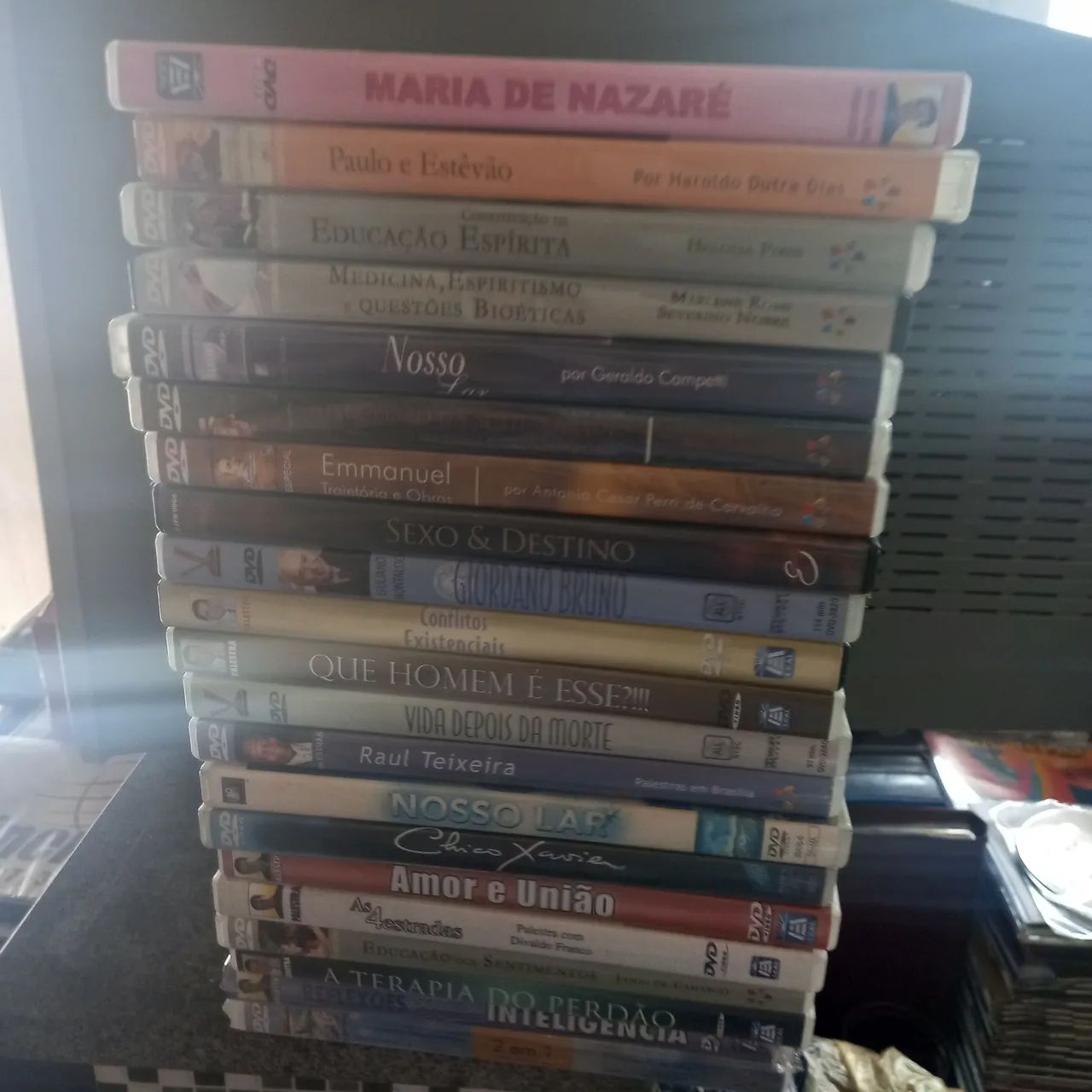 60 cds e 25 dvds espíritas lote. Originais - Foto 3