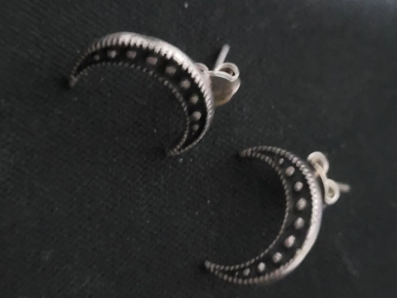 Conjunto Lua e estrelas, prata 925
