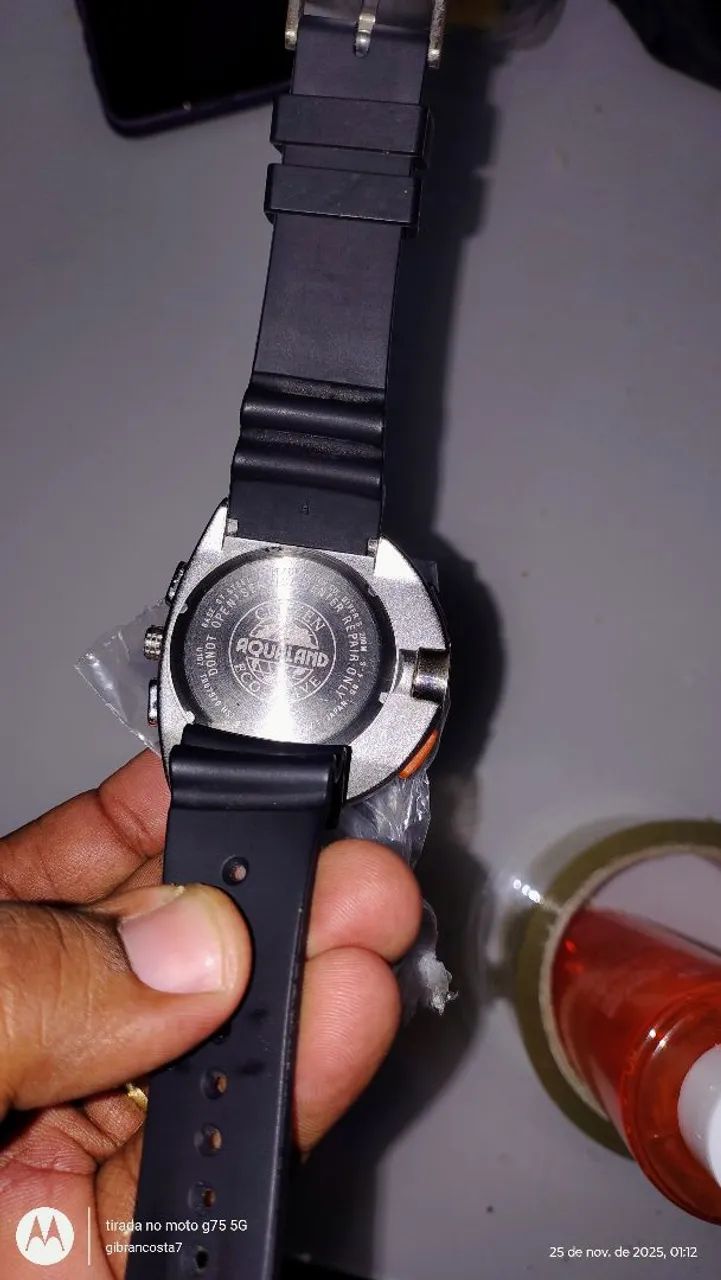 Relógio Citizen Aqualand Eco-Drive meia lua - Foto 2