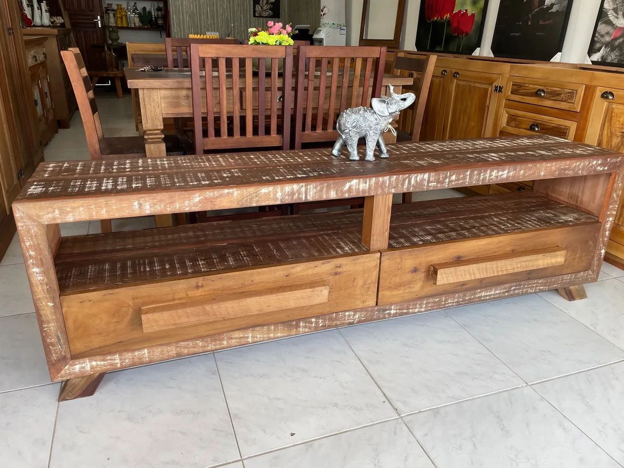 Rack em madeira  - Foto 4