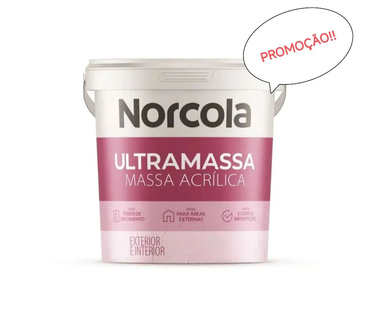 Ultramassa Acrílica Norcola - Promoção!