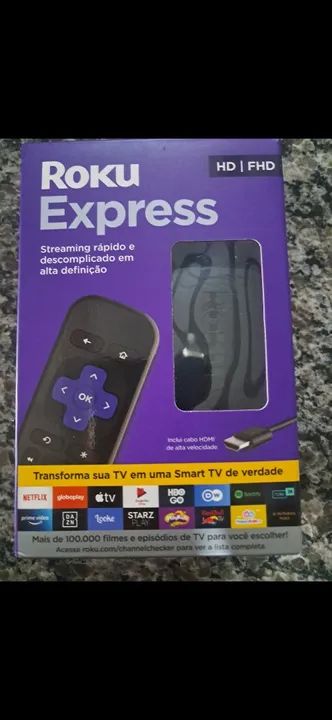 Roku Express - Streaming rápido e descomplicado