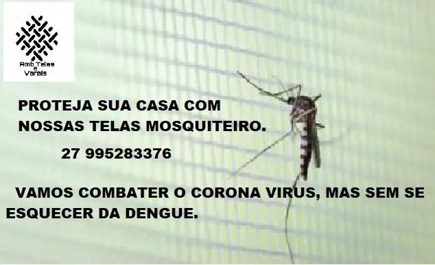 Telas mosquiteiro para casa e comercio  - Foto 3
