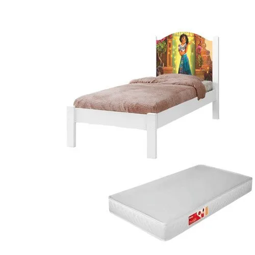 Cama Solteiro Personagens Com Colchão D20 Incluso MDF Resistente