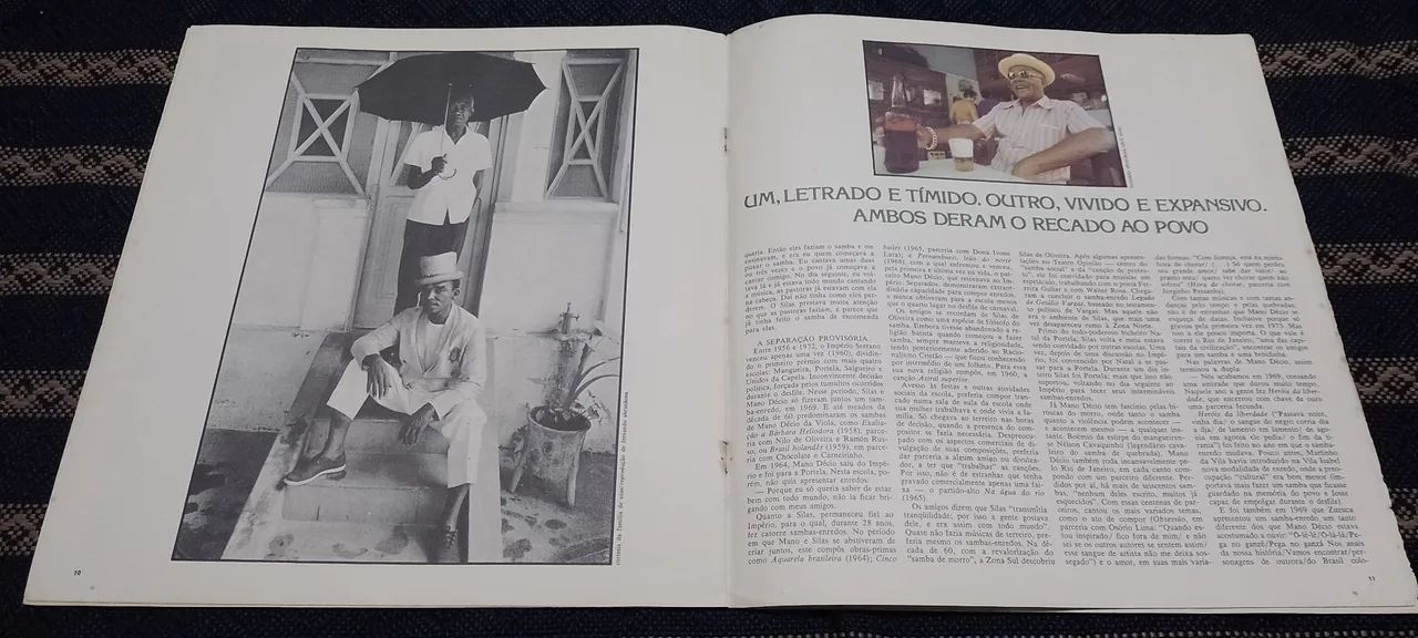 Silas de Oliveira - Mano Décio da Viola - LP - Foto 2