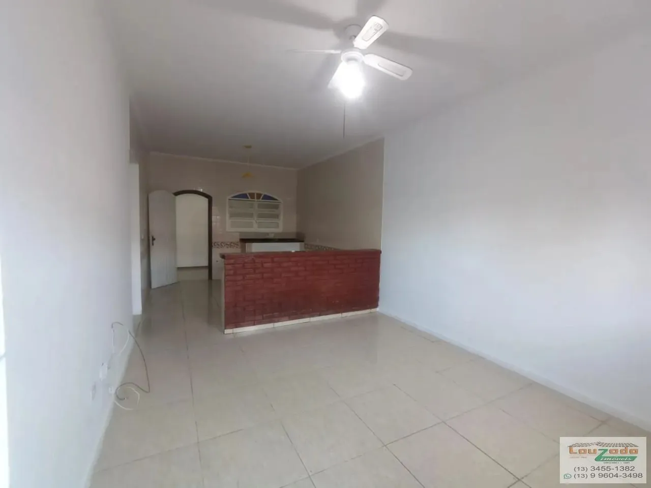 Casa para Locação em Peruíbe, Sao Joao Batista, 2 dormitórios, 1 banheiro, 1 vaga