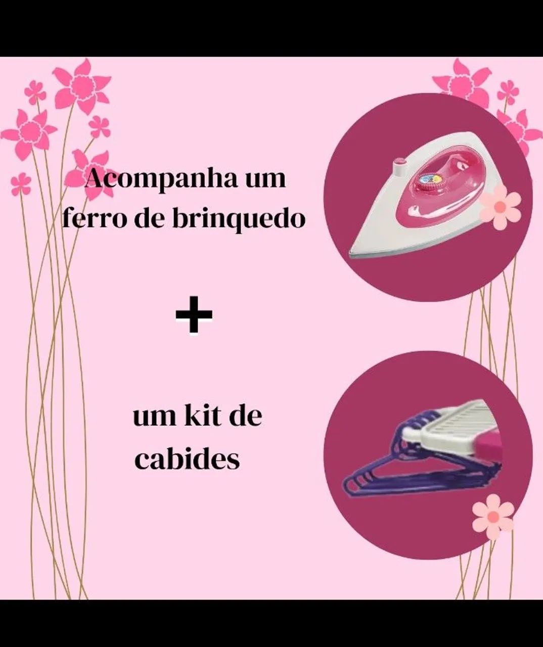 Tábua de passar infantil  - Foto 4