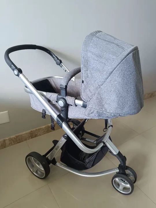 Carrinho Moisés e bebê conforto-Safety 1st / Novíssimos (Oportunidade)<br> - Foto 4