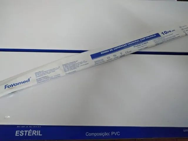 Sonda de Aspiração Traqueal com Válvula número 10 - Foto 3
