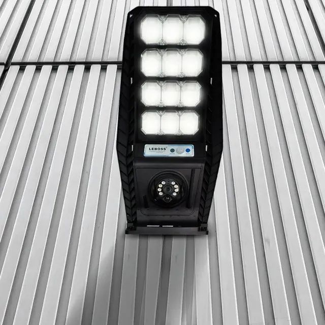 Refletor Solar LED C/ Câmera Wi-Fi + Sensor Presença + Controle | IP67 - Foto 2