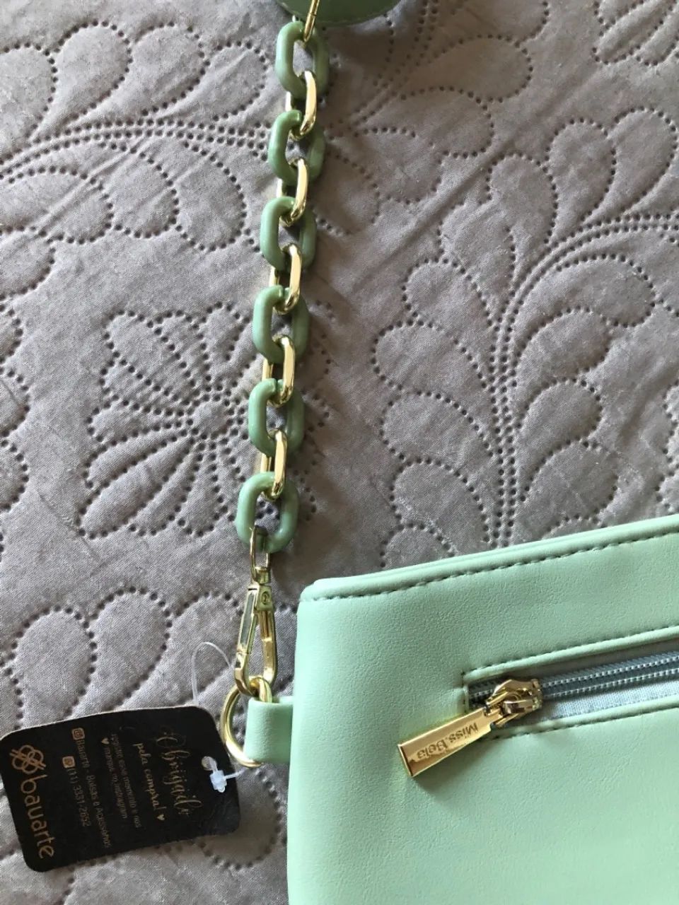 Bolsa de Ombro Verde - Nova - Foto 5