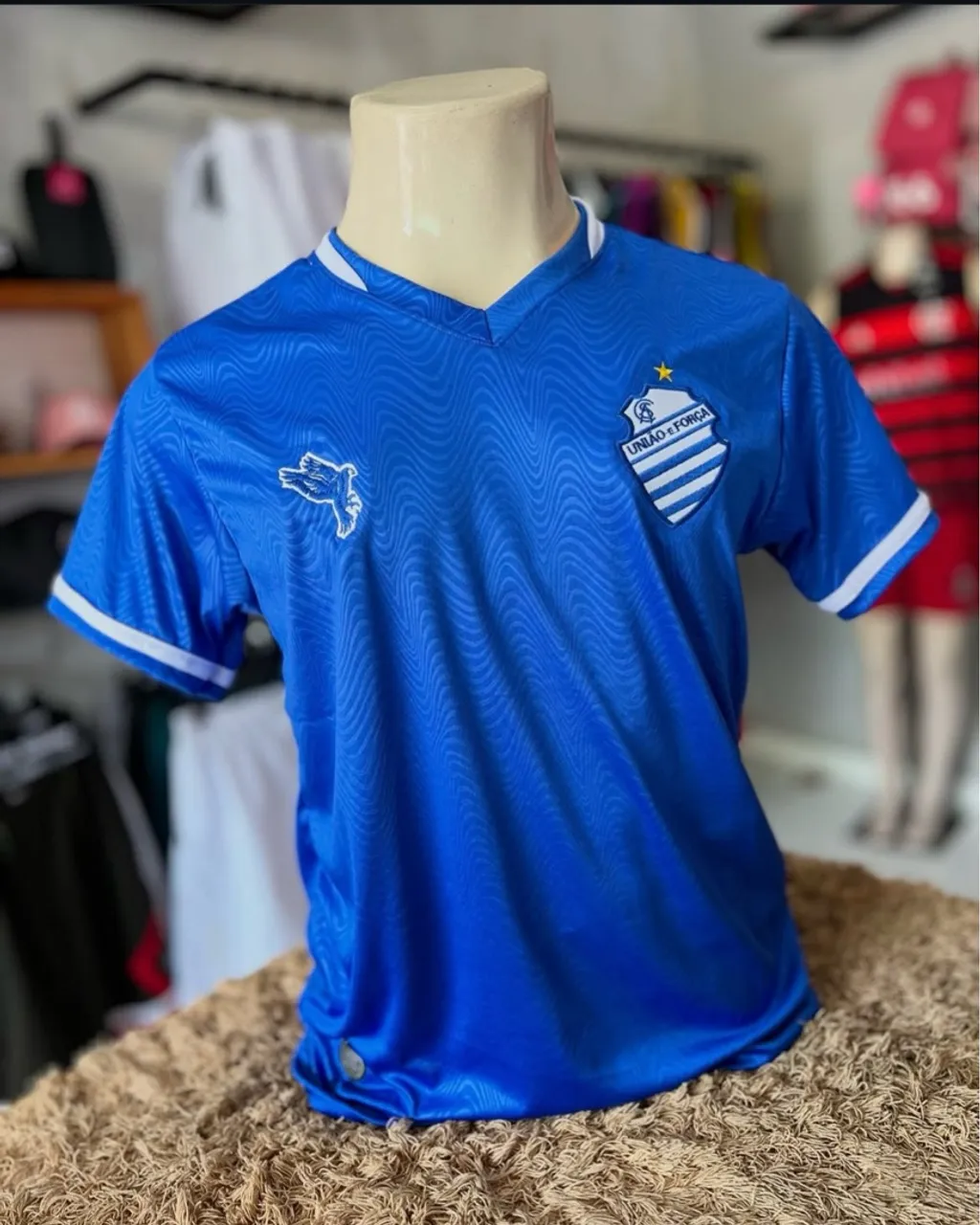 Camisa do CSA azul 3D