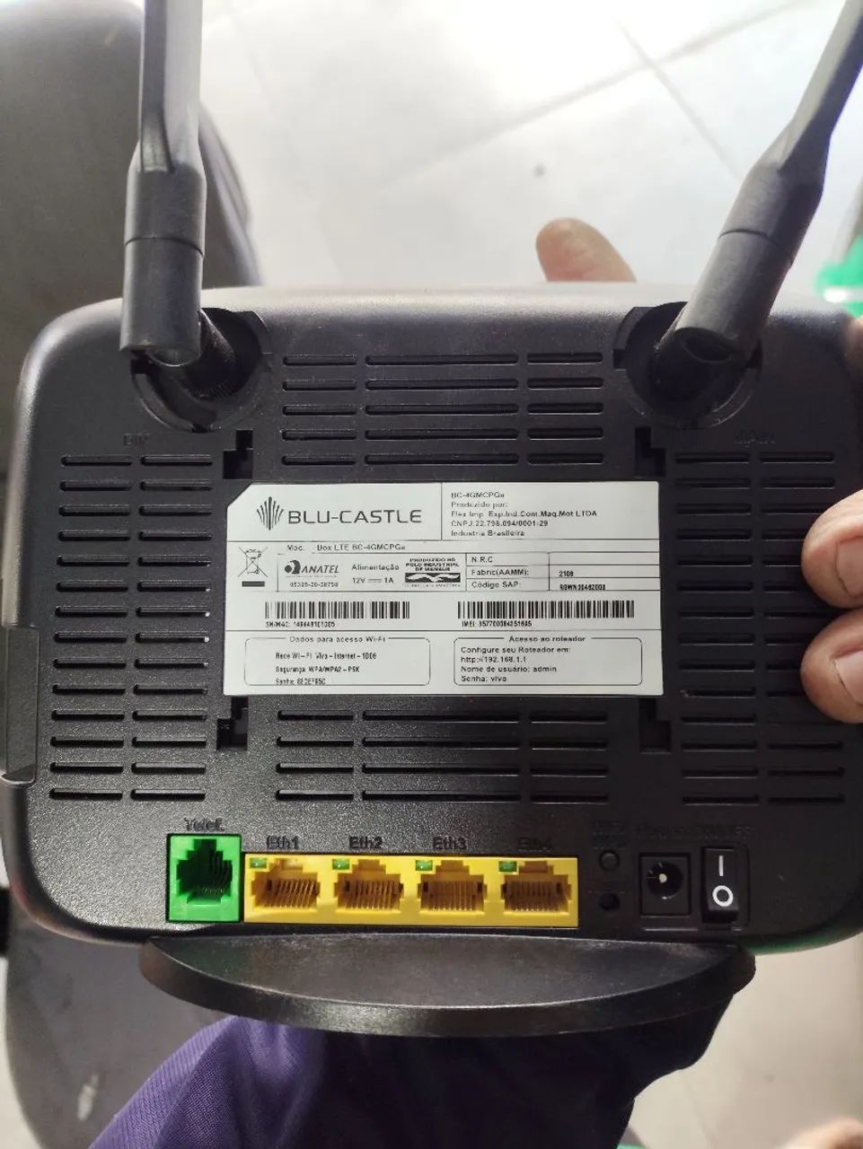 Roteador vivo 4g64186565279745121