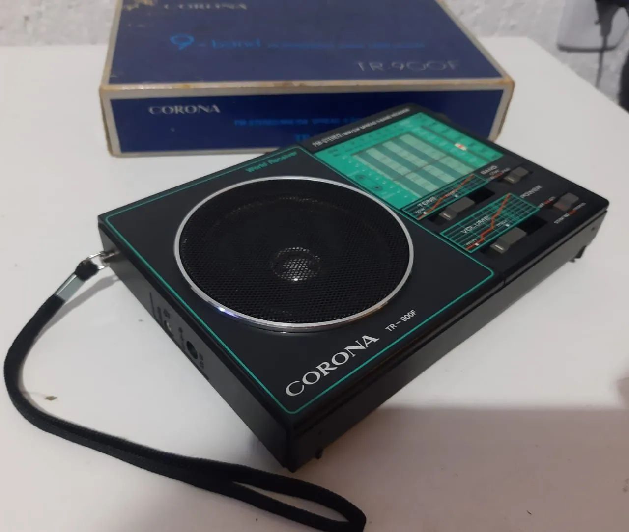 Rádio antigo CROWN 9 FAIXAS C0R0N.A  RELÍQUIA IMPECÁVEL RARÍSSIMO AM FM  SW SW++ - Foto 4