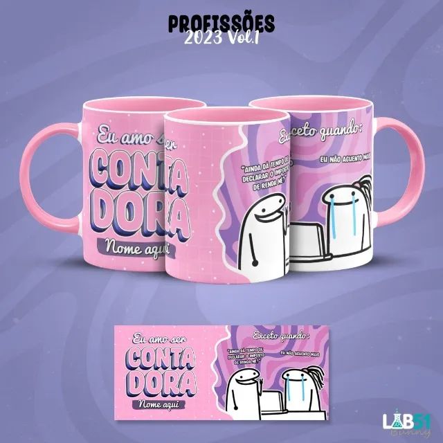 Caneca personalizada profissões - Foto 3
