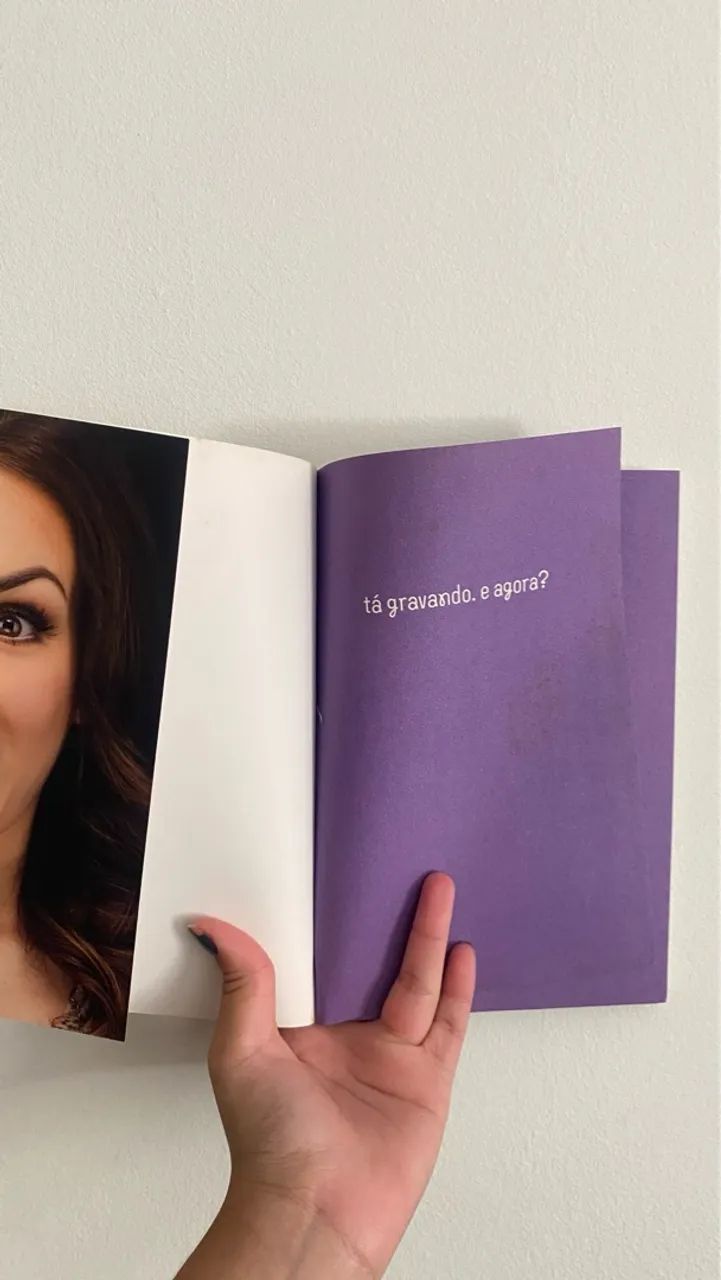 Livro Tá Gravando? E Agora? - Kéfera Buchmann - Foto 4